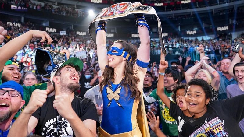 Niki A.S.H. dethroned Charlotte Flair as the WWWE RAW Women's Champion